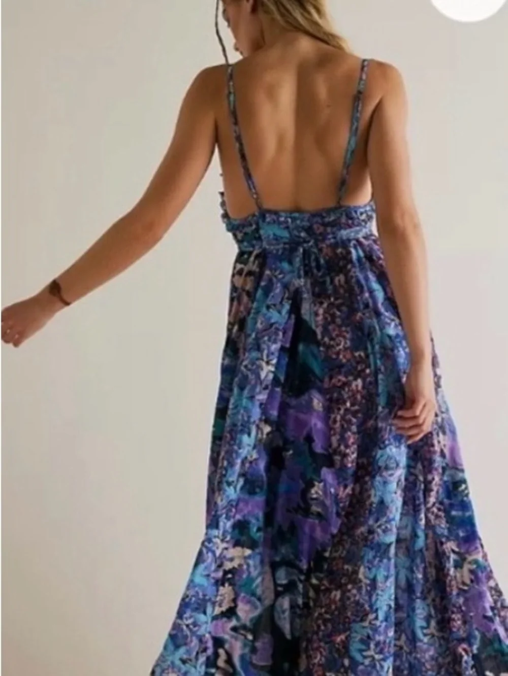 Free People Moondive Maxi. NWT. Purple combo